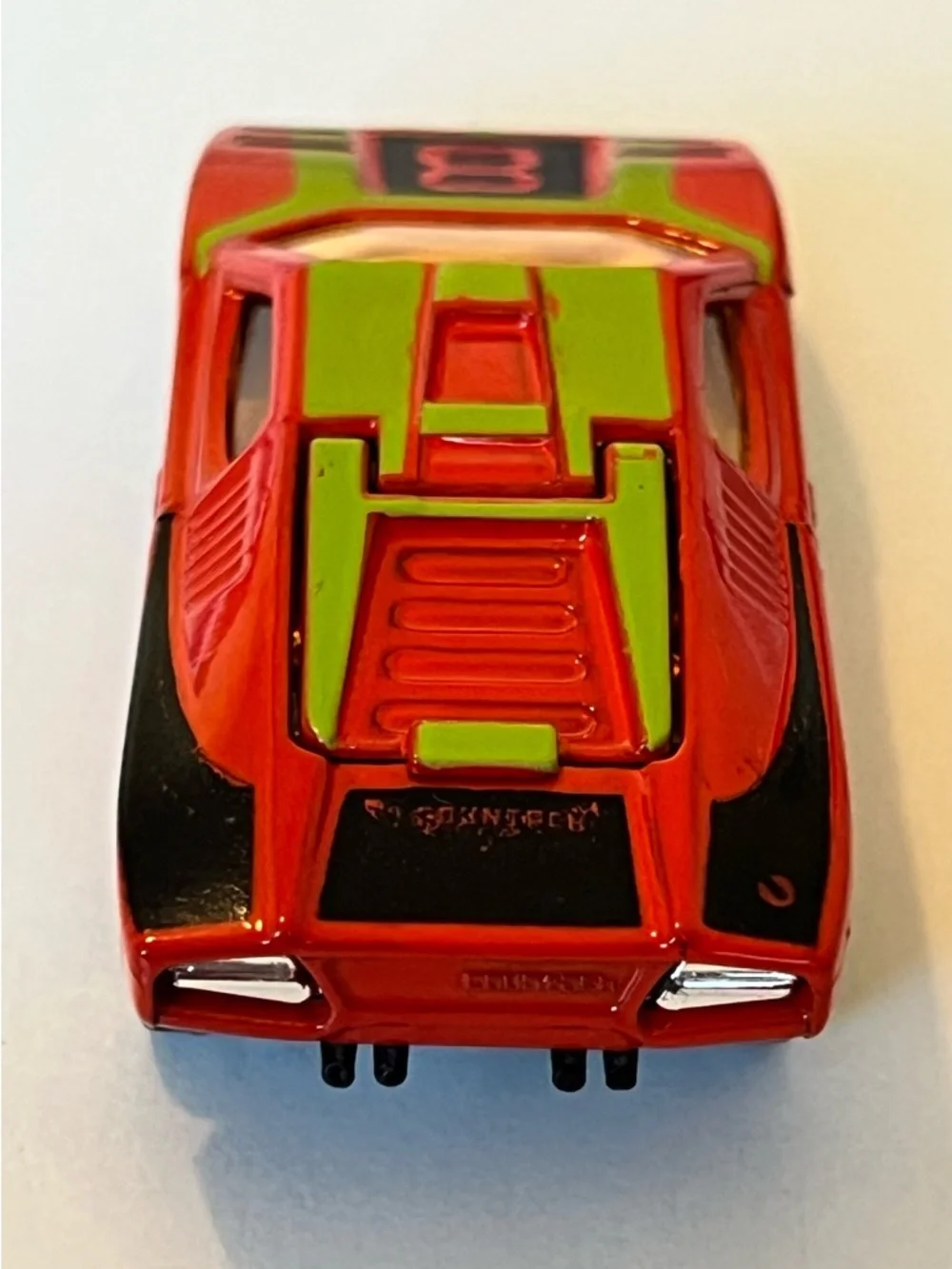 Vintage Matchbox Superfast No. 27 Lamborghini Countach 1975 Lesney England Red